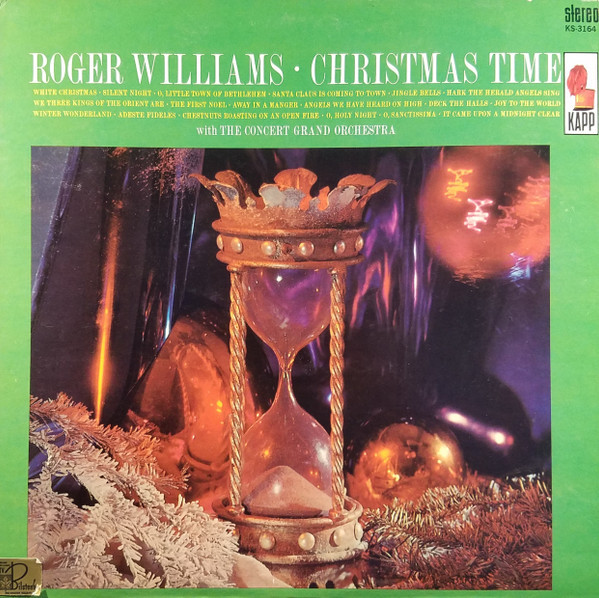 Roger Williams (2) With The Concert Grand Orchestra - Christmas Time (LP, Album,  Ho)