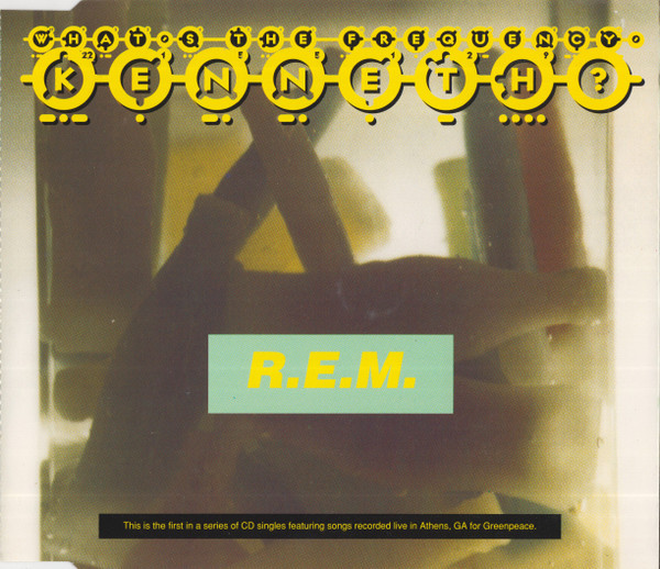 R.E.M. - What's The Frequency, Kenneth ? (CD, Single)