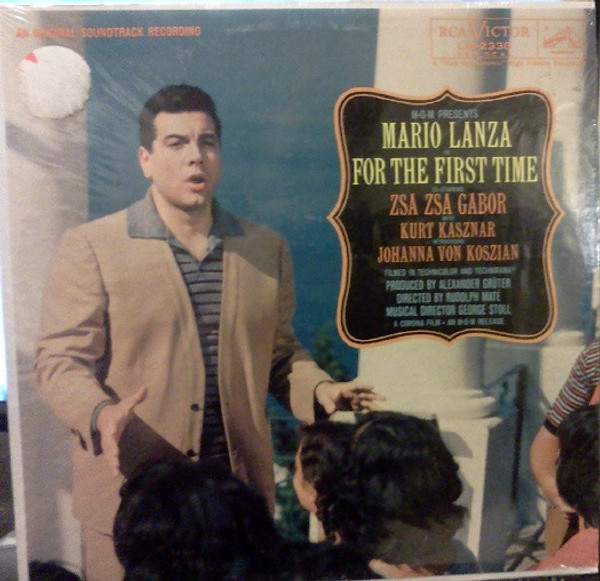 Mario Lanza - For The First Time (Original Soundtrack) (LP, Mono)_3279135121