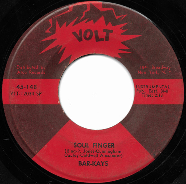 Bar-Kays - Soul Finger (7", Single, Mono, Spe)