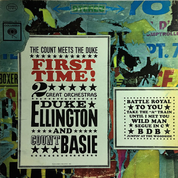Duke Ellington And Count Basie - First Time! The Count Meets The Duke (LP, Album, RE)