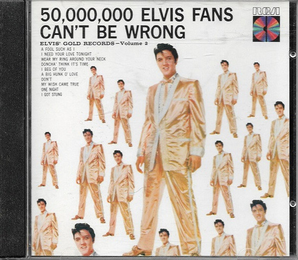 Elvis Presley - 50,000,000 Elvis Fans Can't Be Wrong Elvis Gold Records - Volume 2 (CD, Comp, RE)