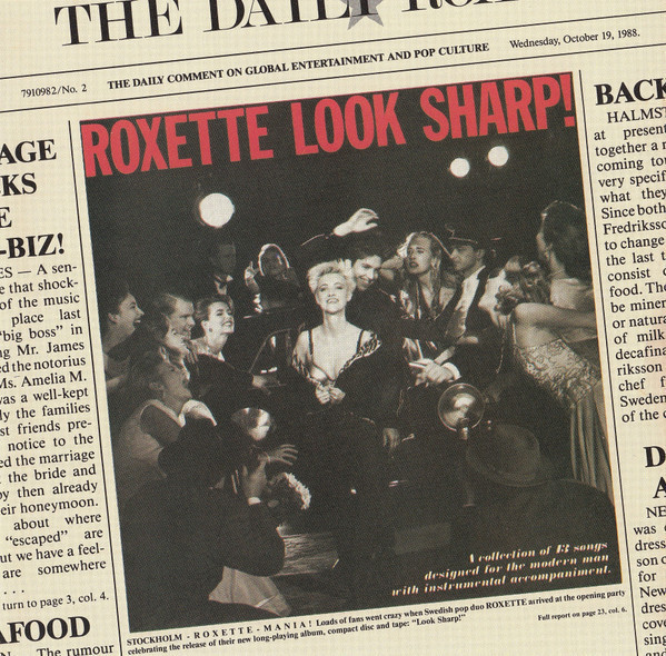 Roxette - Look Sharp! (CD, Album, Club, RE) - BullTrax Records