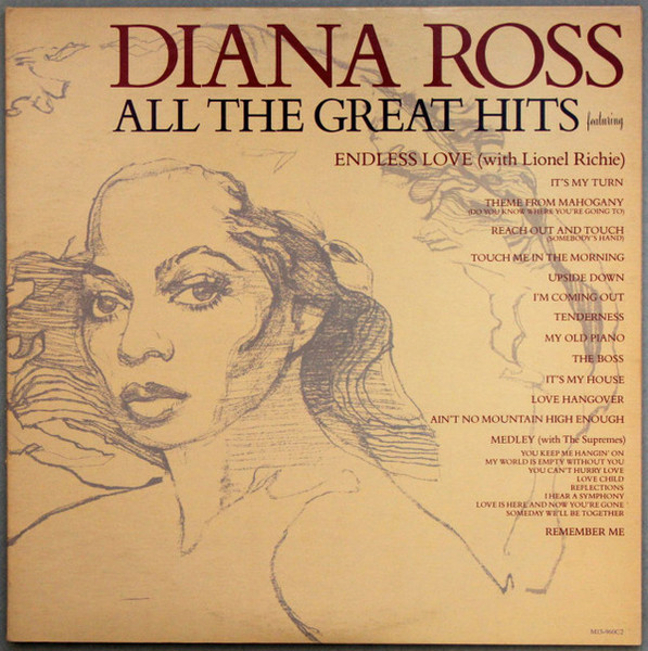 Diana Ross - All The Great Hits (2xLP, Comp, Club, RCA)