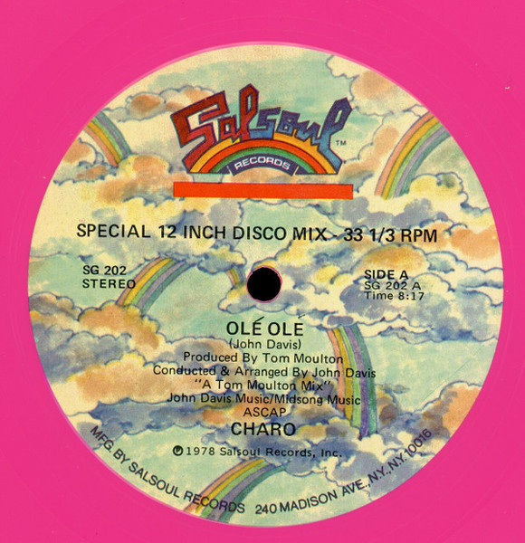 Charo - Olé Olé (12", Single, Ltd, Pin)