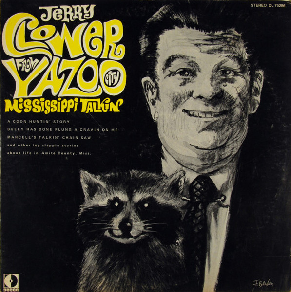 Jerry Clower - From Yazoo City Mississippi Talkin (LP, Album, RE, Pin)