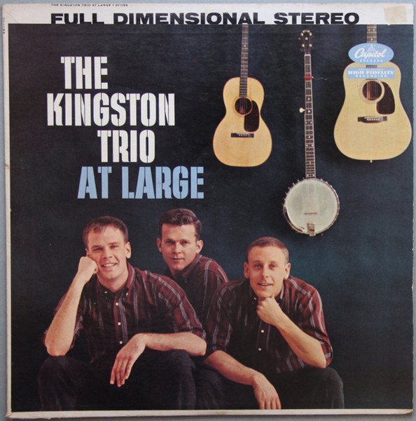 The Kingston Trio* - At Large (LP, Album, Scr)_3322862598