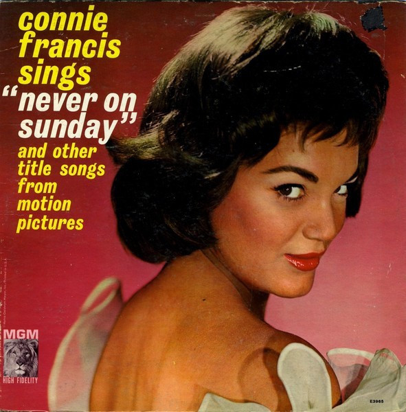 Connie Francis - Never On Sunday (LP, Mono)_3324330957