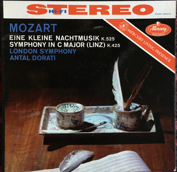 Mozart* / London Symphony*, Antal Dorati - Eine Kleine Nachtmusik K. 525 / Symphony In C Major (Linz) K.425 (LP, Album, RP)