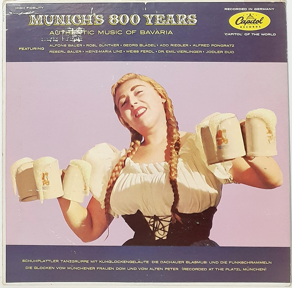 Various - Munich's 800 Years (Authentic Music Of Bavaria) (LP)