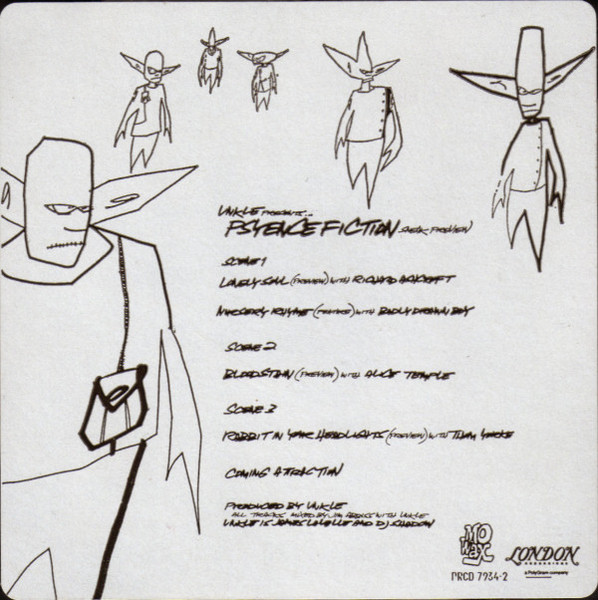 UNKLE - Psyence Fiction (Sneak Preview) (CD, Mixed, Promo, Smplr)