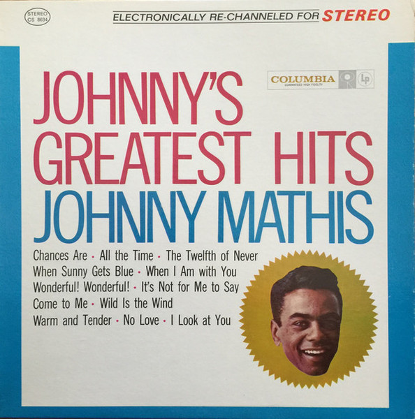 Johnny Mathis - Johnny's Greatest Hits (LP, Comp, San)