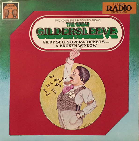 Unknown Artist - The Great Gildersleeve (LP, Album)