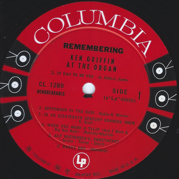 Ken Griffin (2) - Remembering (LP)_3351467919