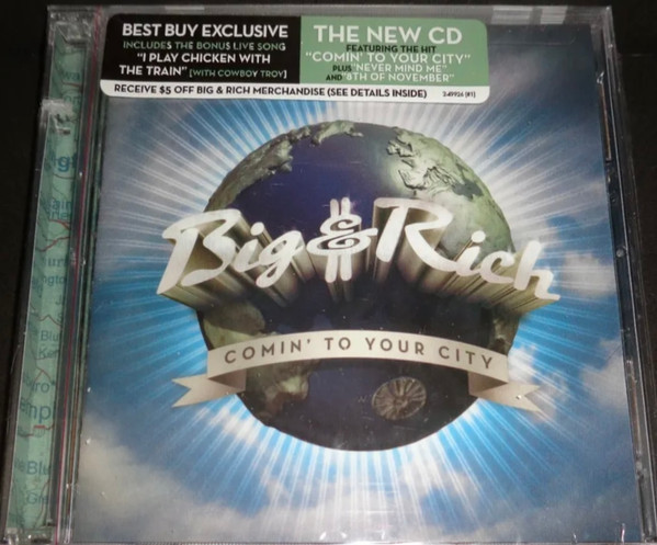 Big & Rich - Comin' To Your City (CD, Album)