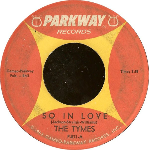 The Tymes - So In Love / Roscoe James McClain (7", Single)