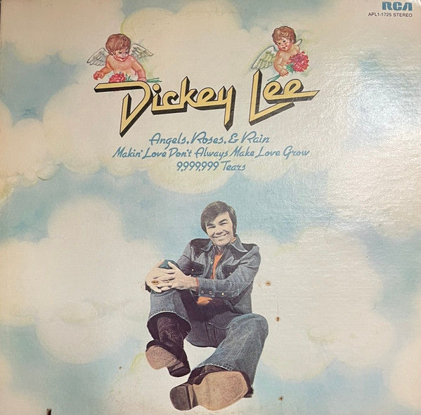 Dickey Lee - Angels, Roses, & Rain (LP, Album, Ind)