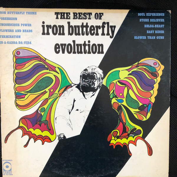 Iron Butterfly - The Best Of Iron Butterfly Evolution (LP, Comp)