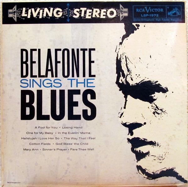Harry Belafonte - Belafonte Sings The Blues (LP, Album, Ind)