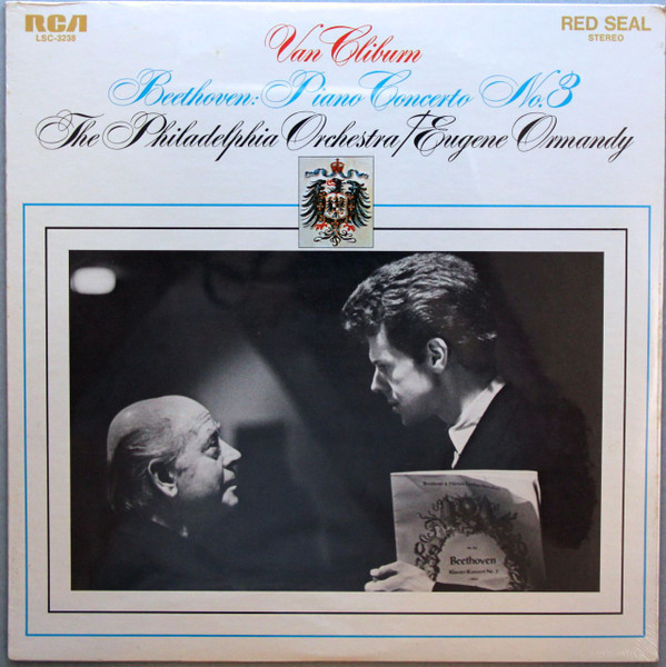 Beethoven* - Van Cliburn, The Philadelphia Orchestra, Eugene Ormandy - Piano Concerto No. 3 (LP)