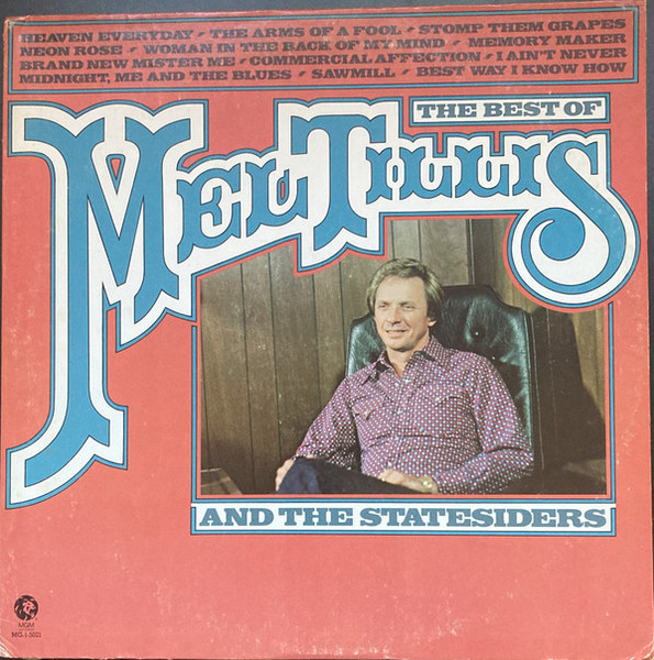 Mel Tillis And The Statesiders (2) - The Best Of Mel Tillis And The Statesiders (LP, Comp, Club, CRC)