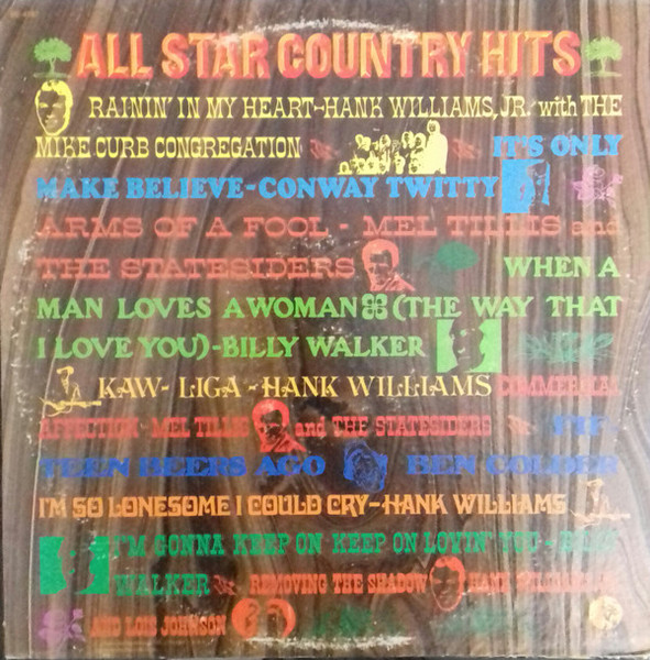 Various - All Star Country Hits (LP, Comp, Club, Cap)