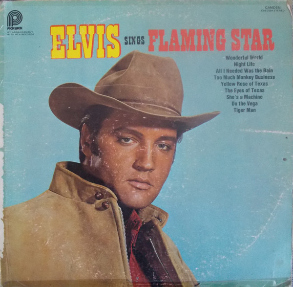 Elvis Presley - Elvis Sings "Flaming Star" (LP)