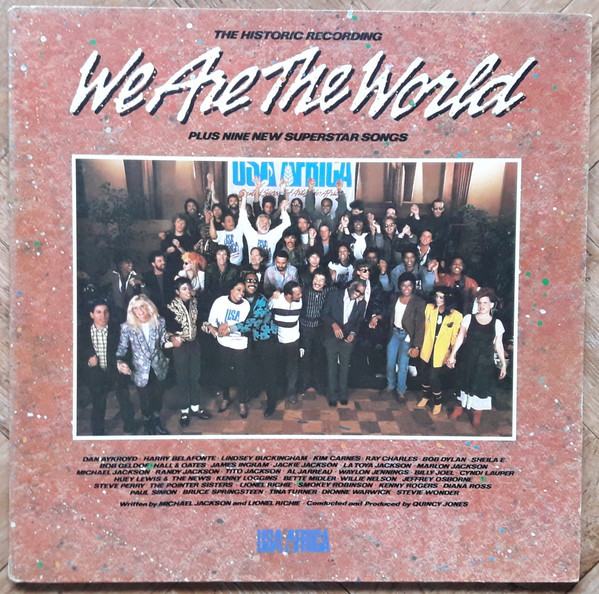 USA For Africa - We Are The World (LP, Album, Car)_3392429298