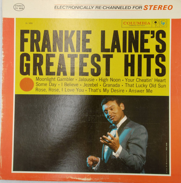 Frankie Laine - Frankie Laine's Greatest Hits (LP, Comp, San)