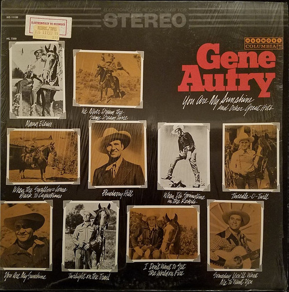 Gene Autry - You Are  My Sunshine And Other Great Hits (LP, Comp)_3395315205