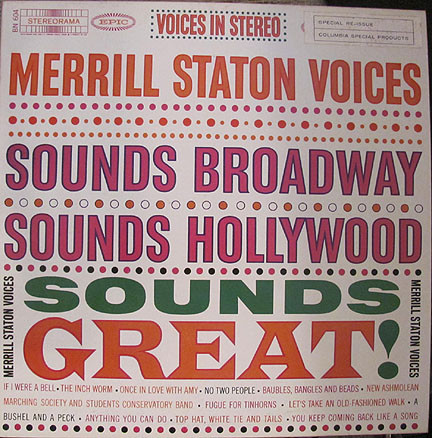 The Merrill Staton Voices - Sounds Broadway, Sounds Hollywood, Sounds Great! (LP)_3396442110
