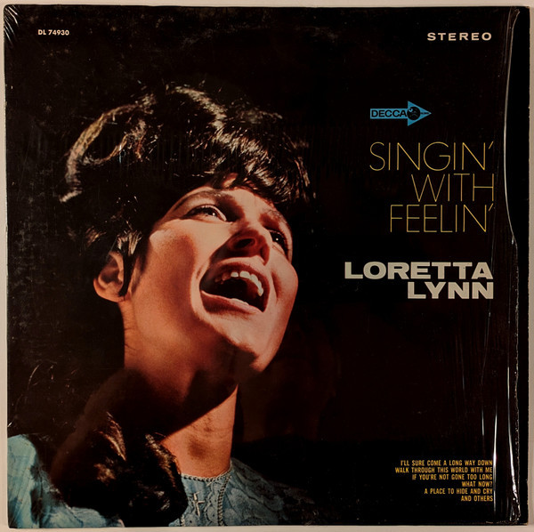 Loretta Lynn - Singin' With Feelin' (LP, Album, Ind)