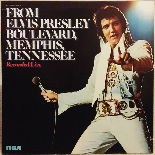 Elvis Presley - From Elvis Presley Boulevard, Memphis, Tennessee (LP, Album, RE, Bla)_3405600441