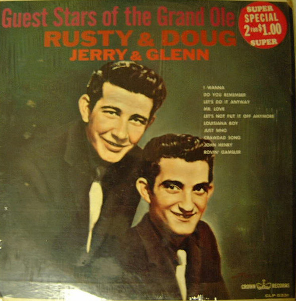 Rusty & Doug* And Jerry & Glenn - Guest Stars Of The Grand Ole Opry (LP, Album)