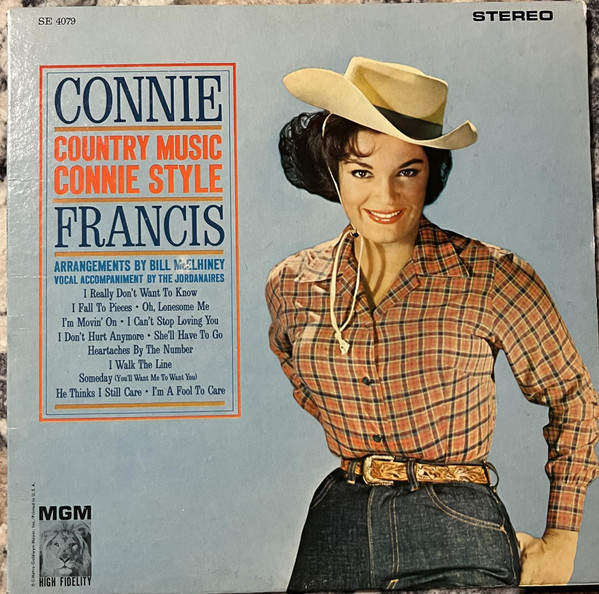 Connie Francis - Country Music Connie Style (LP, Album)_3406771206