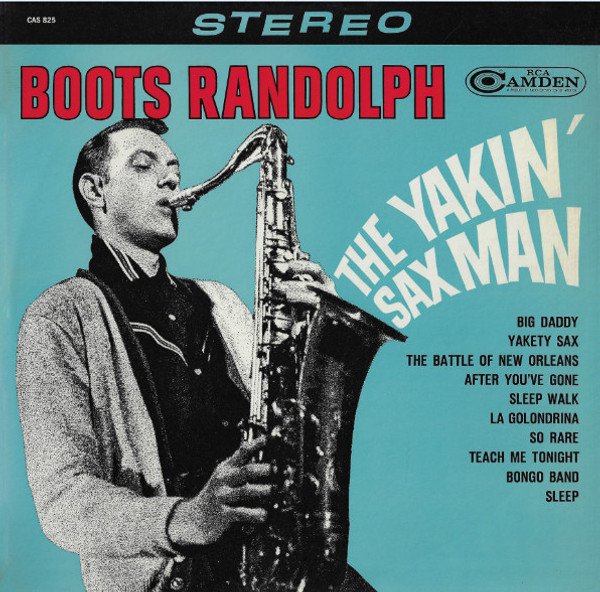 Boots Randolph - The Yakin' Sax Man (LP, Album)_3406443156