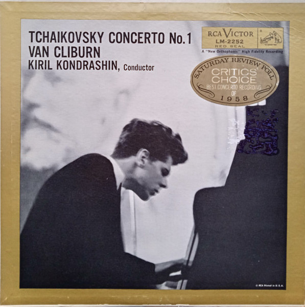 Tchaikovsky* - Van Cliburn, Kiril Kondrashin - Concerto No. 1 (LP, Album, Mono, Hol)_3406351878