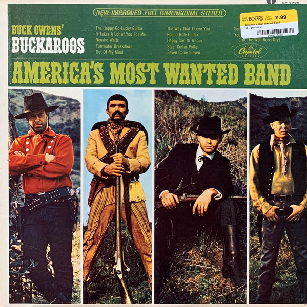 Buck Owens' Buckaroos - America's Most Wanted Band (LP, Album, Jac)
