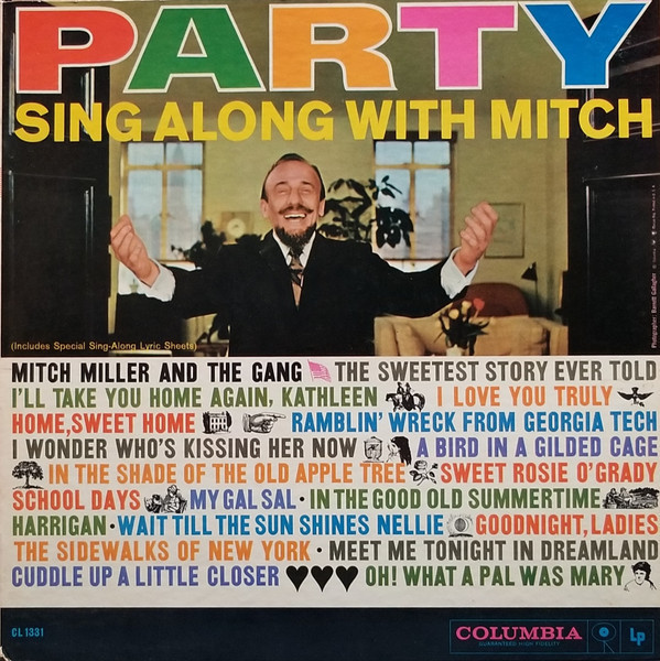 Mitch Miller And The Gang - Party Sing Along With Mitch (LP, Mono, RE, Gat)