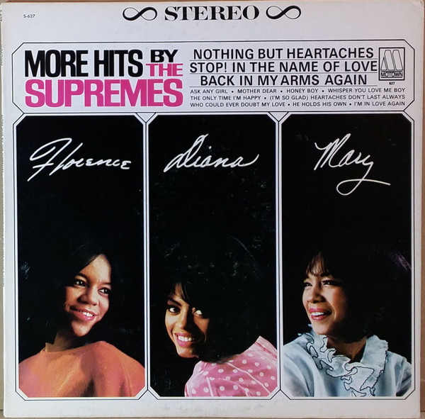 The Supremes - More Hits By The Supremes (LP, Album, Pit)