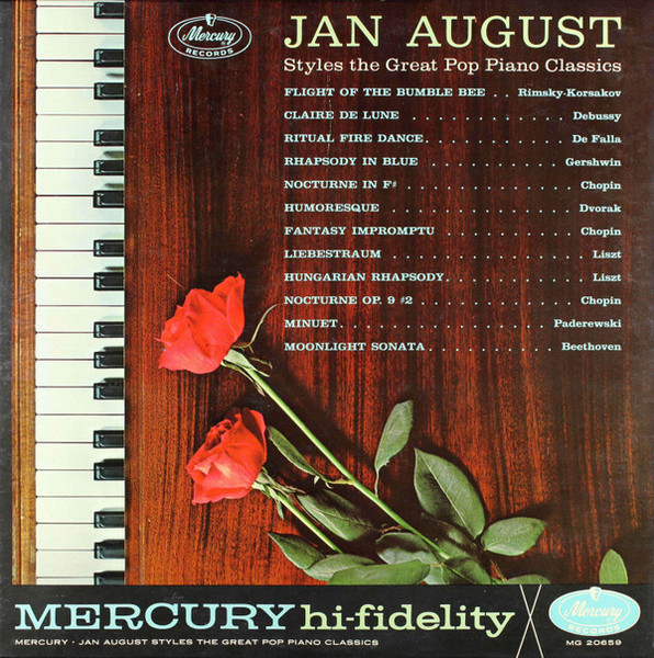 Jan August - Jan August Styles The Great Pop Piano Classics (LP)