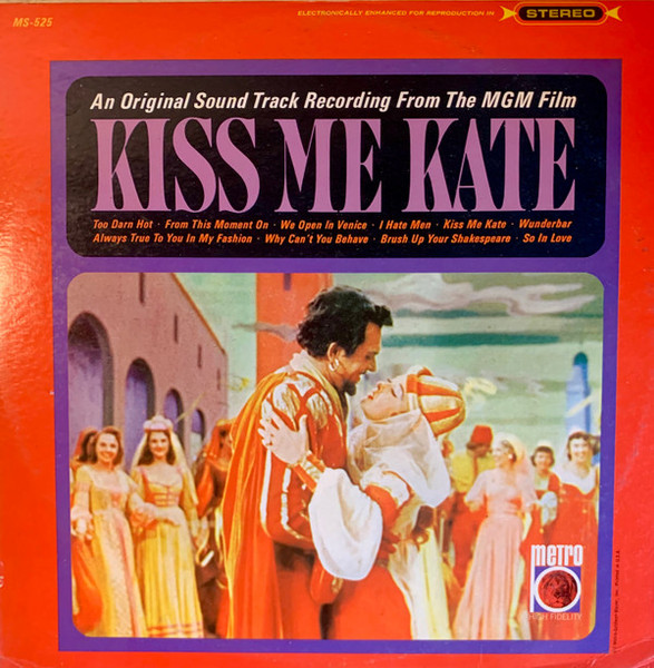 Various - Kiss Me Kate (Original Soundtrack Recording) (LP, Album, RE)_3412103184