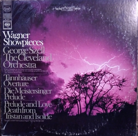 Richard Wagner Wagner George Szell, The Cleveland Orchestra - Wagner Showpieces (LP, RE)_3411649659