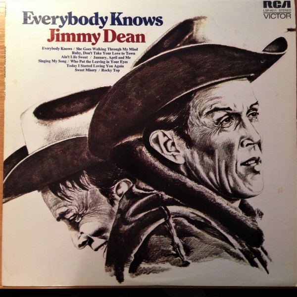 Jimmy Dean - Everybody Knows Jimmy Dean (LP, Album)