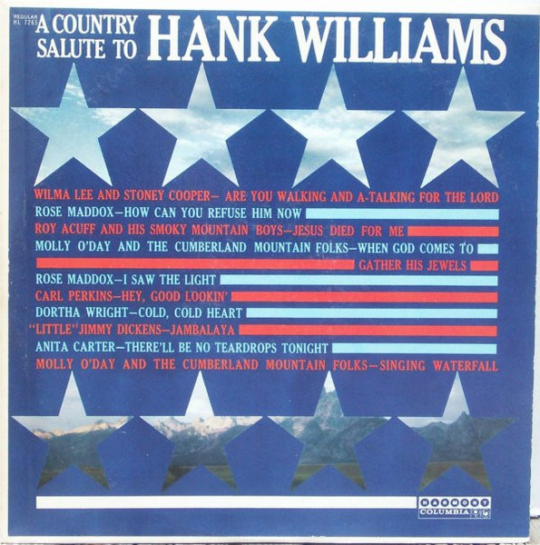 Various - A Country Salute To Hank Williams (LP, Comp)_3414351069