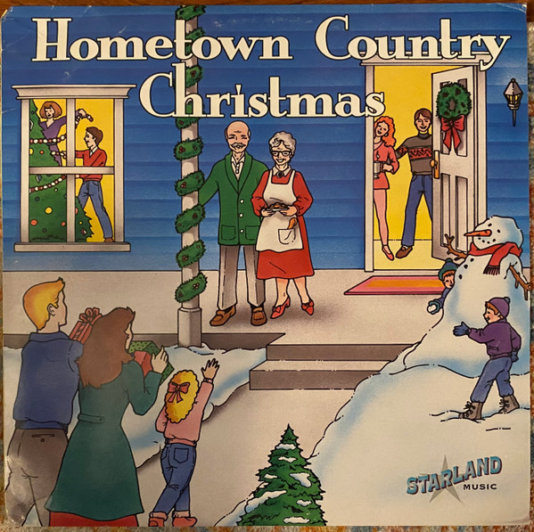 Various - Hometown Country Christmas (4xLP, Comp)