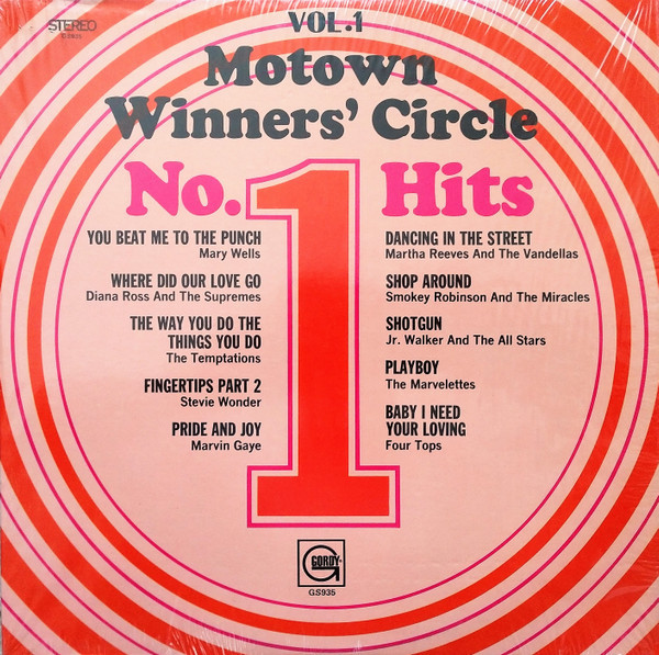 Various - Motown Winners' Circle No. 1 Hits Vol. 1 (LP, Comp)_3419973291