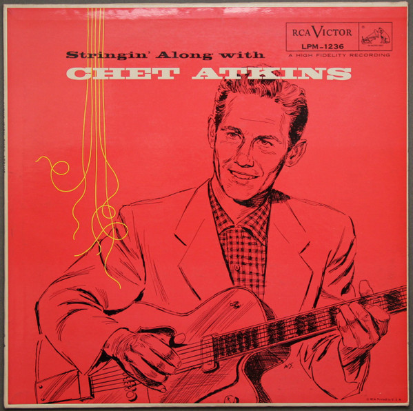 Chet Atkins - Stringin' Along With Chet Atkins (LP, Mono, RE, RP)_3421696212