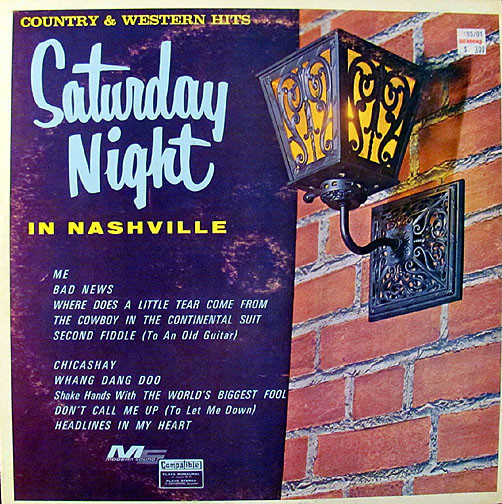 Unknown Artist - Saturday Night In Nashville (LP)