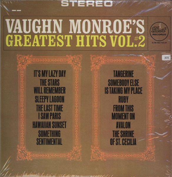 Vaughn Monroe - Vaughn Monroe's Greatest Hits Vol. #2 (LP)